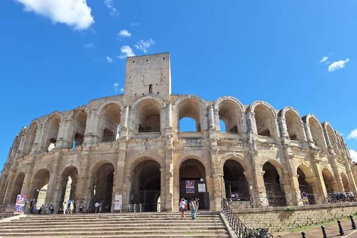 Exterior of the Arènes (Amphithéâtre romain)