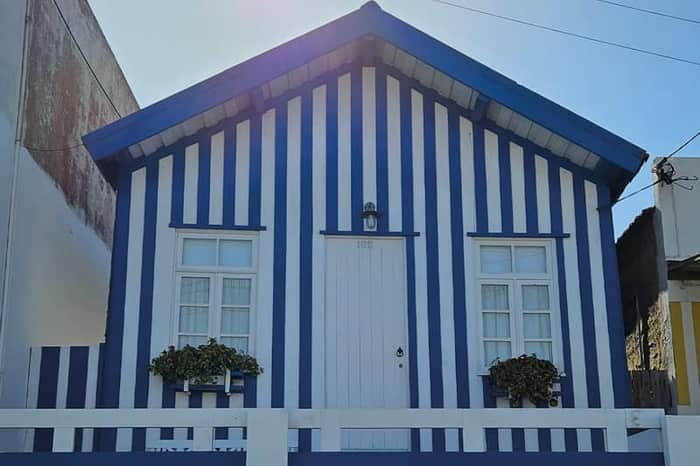 Costa Nova striped houses (palheiros)