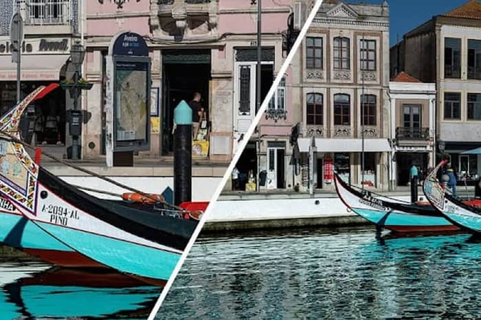 The Aveiro canals & moliceiro boats