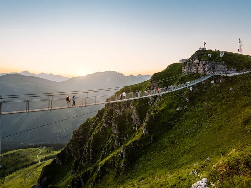 Stubnerkogel suspension bridge