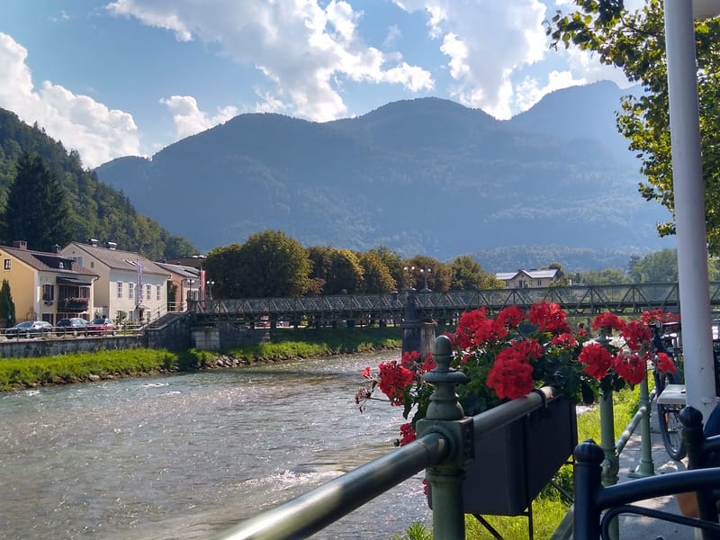 Esplanade am Traunfluss