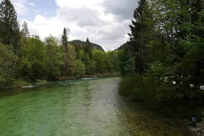 Sava Bohinjka river pools