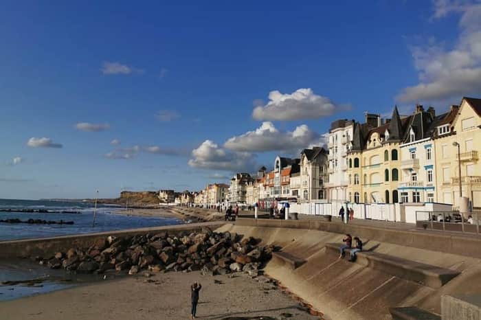 Plage de Wimereux (Belle Epoque seafront)