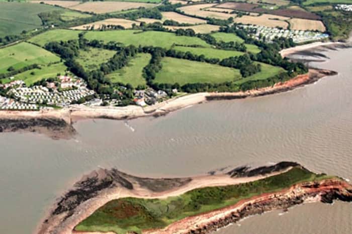 Sully Island causeway