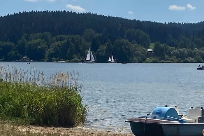 Lipno Lake - Frymburk beach