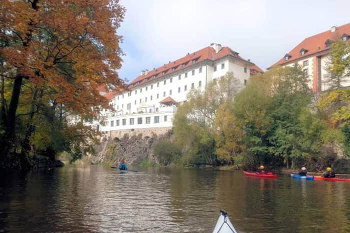 Městský park Český Krumlov (Jelení zahrada)