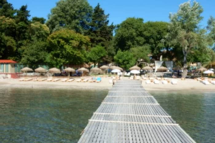 Garitsa Bay & Mon Repos Beach