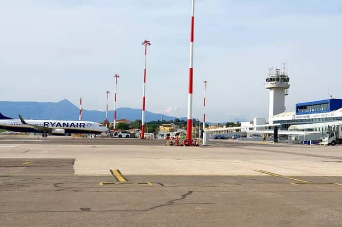 Corfu Airport (CFU) Aegean / SKY Express