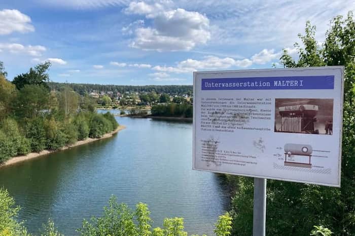 Stausee Malter