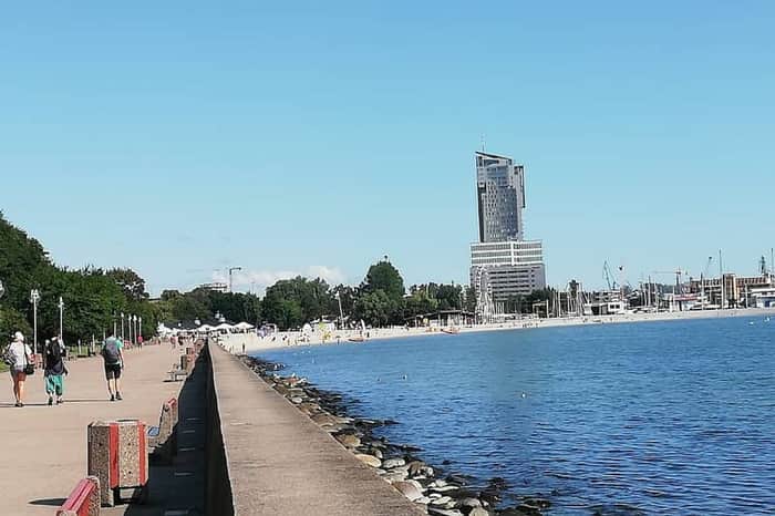 Bulwar Nadmorski (seafront promenade)