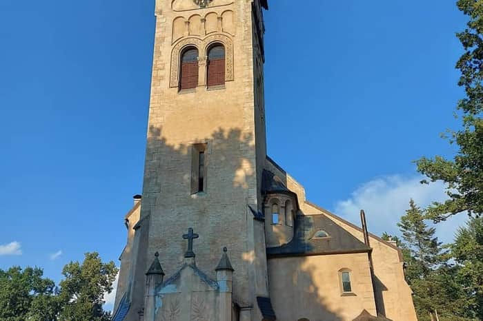 Dubulti viewpoint and Lutheran church