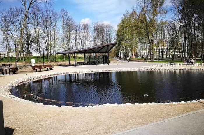 Dainava Park dog enclosure
