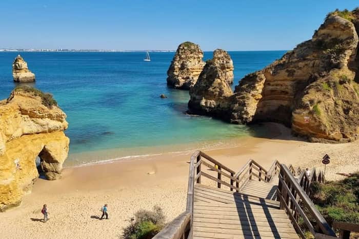 Praia do Camilo (cliff viewpoint)
