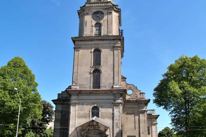 Holy Trinity Cathedral and tower viewpoint