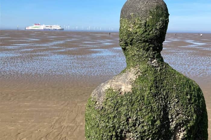 Crosby Beach Iron Men trail