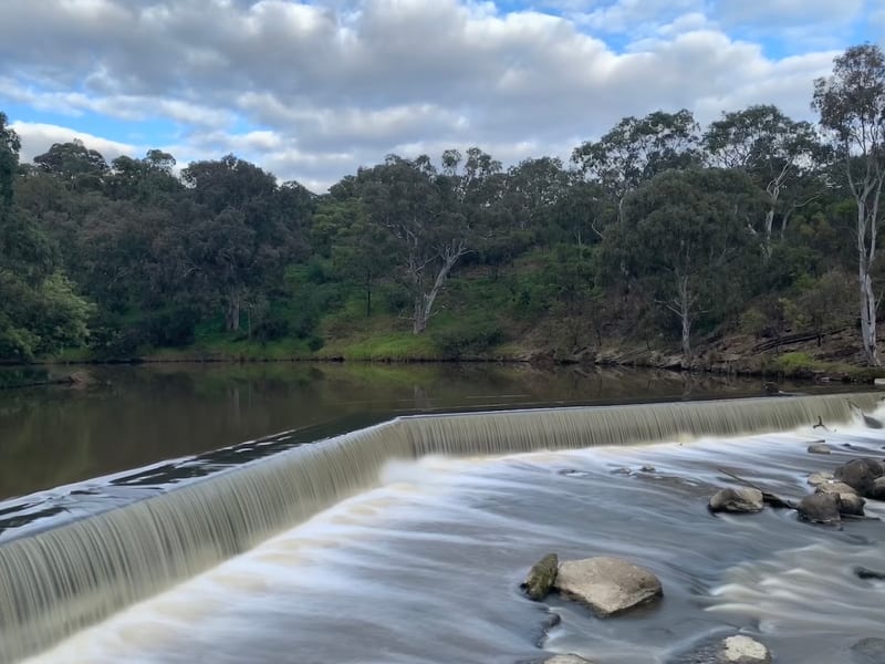 Dights Falls and the Yarra River trail