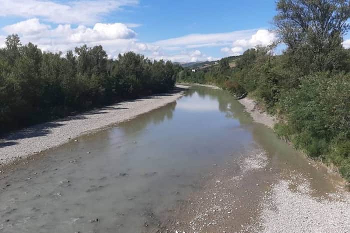 Fiume Secchia, Marzaglia