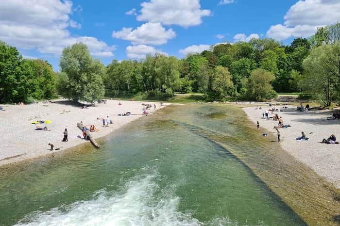 Flaucher, Isar River