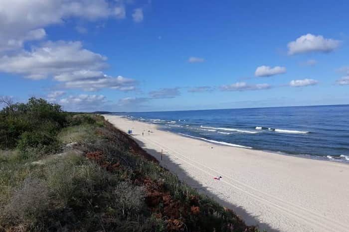 Nida central beach