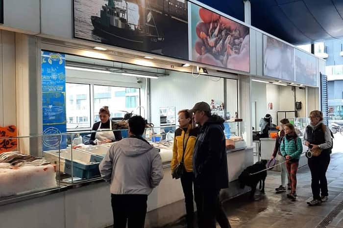 Visserskaai Fish Stalls