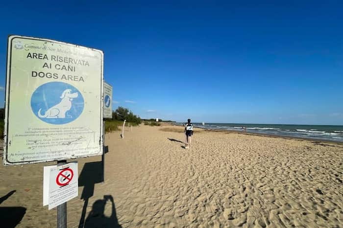 Bibione Pineda 'Beach for Dogs'