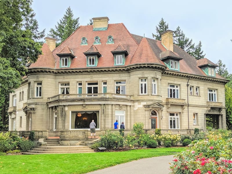 Pittock Mansion grounds