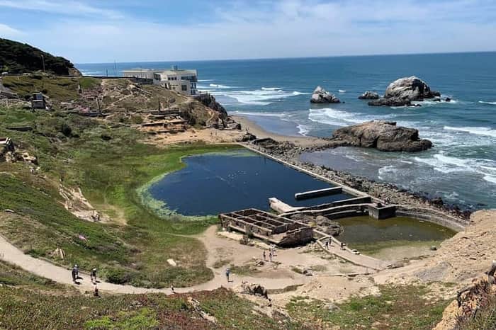 Lands End coastal trail & Sutro Baths ruins