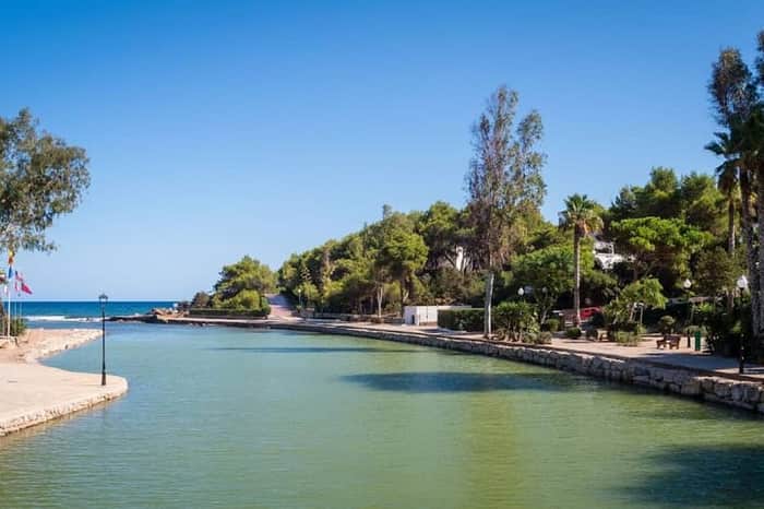 Riu de Santa Eulària riverside path