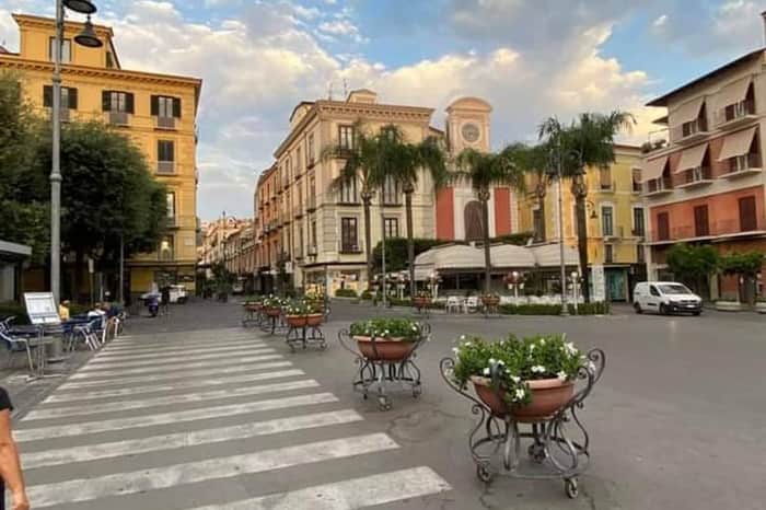 Piazza Tasso and centro storico