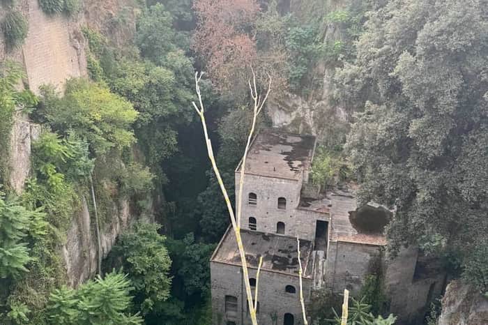 Vallone dei Mulini ravine viewpoint