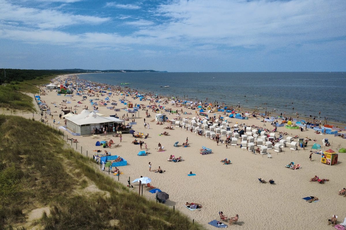 Main Swinoujscie beach (general access)