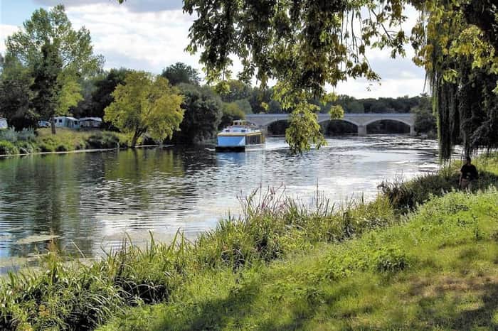 Cher River at Saint-Avertin