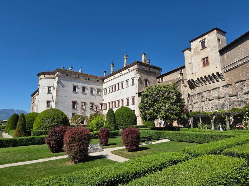 Castello del Buonconsiglio gardens