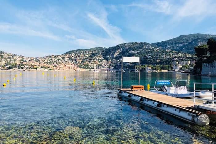 Plage de Passable (off-season, Cap Ferrat)