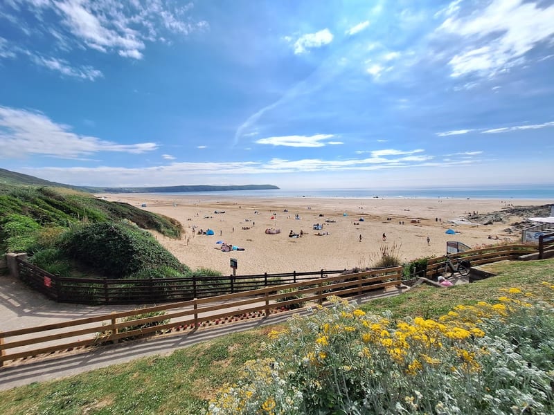 Woolacombe Esplanade and seafront