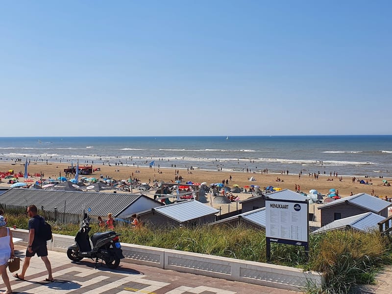 Zandvoort aan Zee beach (central boulevard)