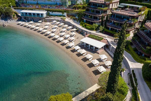Dukley Hotel & Resort: Acceso a la playa hotel in Budva