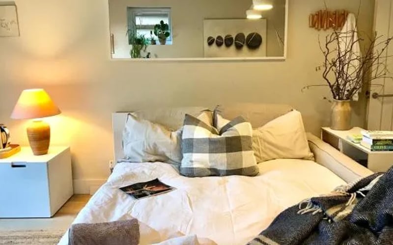 Peaceful Scandi Garden room