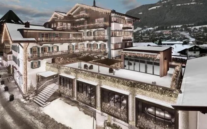 Hotel Weisses Roessl: Luxus hotel in Kitzbühel