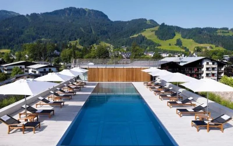Schwarzer Adler Kitzbühel - Adults Only: Luxus hotel in Kitzbühel