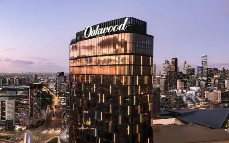 Oakwood Premier Melbourne: Se admiten gatos hotel in Melbourne