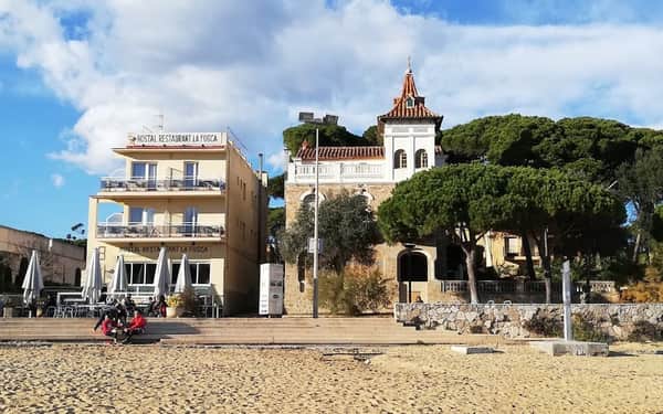 Hostal La Fosca: Se admiten perros hotel in Palamós
