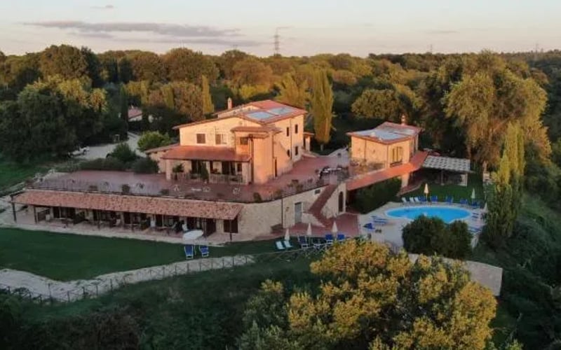 Agriturismo Podere S. Croce: Cat-friendly hotel in Saturnia