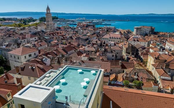 Cornaro Hotel: In Parknähe hotel in Split