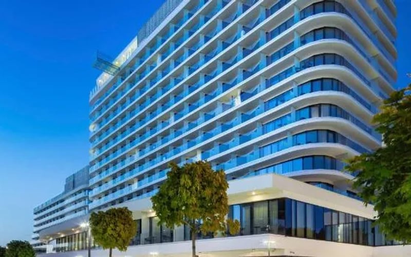Radisson Blu Resort Swinoujscie: Acceso a la playa hotel in Swinoujscie